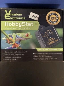 Vivarium Electronics HobbyStat Thermostat Reptile Habitat 400W Capacity New - Picture 1 of 3