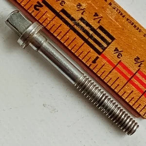 Slingerland 1+1 9/16"T-Rod Snare/Tom Vintage Drum 12-24 Tension-Lug-Screw Chrome - Picture 1 of 2