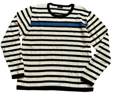 Suéter Novica Perú 100% Alpaca Rayas Hombre’s XL  Foto 1 de 4