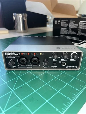 Steinberg UR 22 mkII 2x2 USB 2.0 Audio interface With 2xD-Pre And 192kHz Support - Image 1 of 4