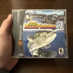 Sega Bass Fishing 2 (Sega Dreamcast) Completo - Testato - Autentico - Foto 1 di 5