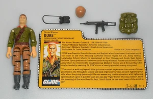 1988 Tiger Force Duke v2 Figure Vintage G.I. GI Joe 3.75 ARAH Lot *100% Complete - Picture 1 of 6