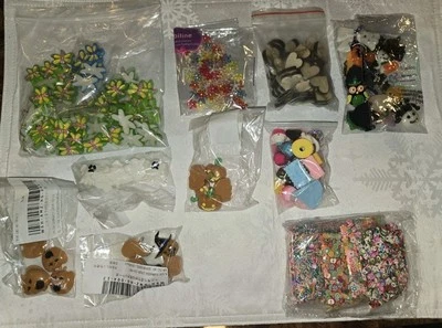 Lot of Novelty Button Mix - Crafts Sewing Scrapbooking - Image 1 of 4