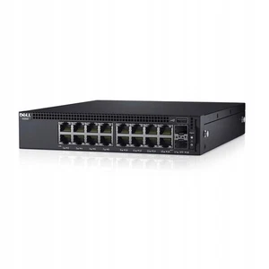 Switch Dell Force10 X1018 16x1GbE RJ45 2x1GbE SFP TXG9G - Bild 1 von 1