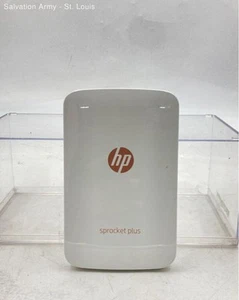 HP Sprocket Plus White Zink Wireless Portable Instant Photo Printer - Picture 1 of 7