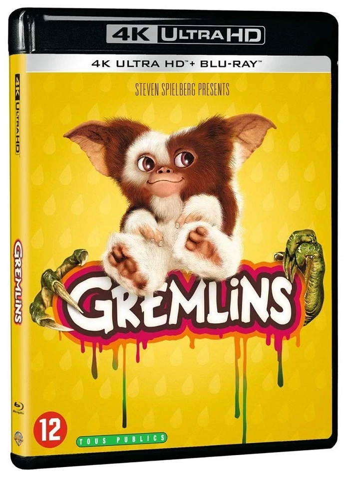 Gremlins 4k Ultra-HD (4K UHD Blu-ray) Zach Galligan Joe Dante (Importación USA) - Imagen 1 de 1