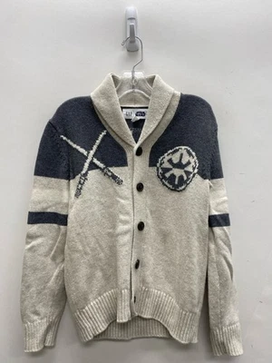 Cárdigan suéter para niño Gap TALLA M gris crema Star Wars Foto 1 de 2