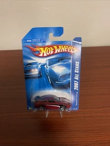 Hot Wheels 146/180 All Stars 2007 PORSCHE 911 GT3 CUP rosso scuro con raggi cromati PR5 - Foto 1 di 6