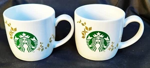 Set of 2 Starbucks 2013 Holiday Collection Siren Mermaid Logo (14 oz) Mugs (EUC) - Picture 1 of 5