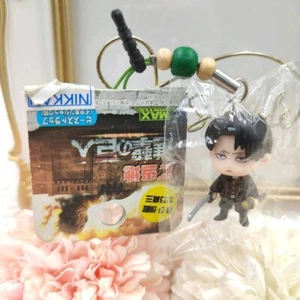 Attack on Titan Levi Ackerman Figura Correa Auriculares Jack Kodansha Local Japón - Imagen 1 de 12