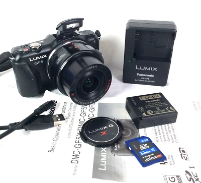 Panasonic Lumix DMC-GF5 Mirrorless Digital Camera, with 14-42mm HD Lens - Image 1 of 4