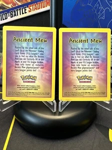 Ancient Mew Movie Insert x2 Rounded Corners - Picture 1 of 24