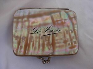 ANTIQUE FRENCH MOTHER OF PEARL,COIN PURSE,LATE 19th CENTURY.