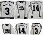 Paul Breitner Jürgen Sparwasser 2x Trikot matchworn WM 1974 Müllermilch Original
