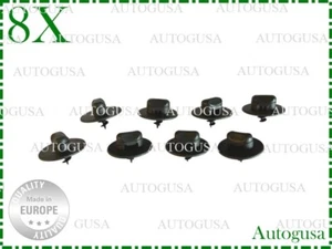 AUTOMATTE TEPPICHCLIPS BEFESTIGUNGSGRIFFE KLAMMERN BODENHALTER ÄRMEL PREMIUM SCHWARZ 8X - Bild 1 von 6