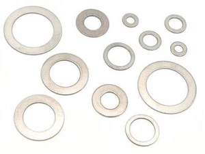 Passscheiben 10x12x0,5 mm DIN988 Zehntelscheibe Distanzscheibe Edelstahl 304 - Bild 1 von 20