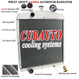 #A184365 A147140 Tractor Radiator for Case IH 2390 2394 2590 2594 3294 3394 3594 - Picture 1 of 15