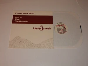 MIRAJ & TIM HARMON planet rock 2010 12" RECORD BREAKBEAT DJ BREAKS ELECTRO - Imagen 1 de 2