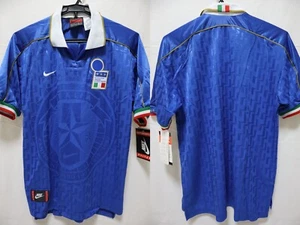 1995 Italy Italia Azzurri Soccer Jersey Shirt Uniform Maglia Home Nike M BNWT - Picture 1 of 11