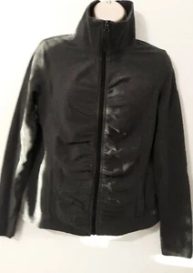 Calvin Klein Women's Zip Up Lightweight Sweater Size Small Gray  - Picture 1 of 7