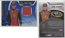 2016 Certified Sprint Cup Signature Swatches Mirror Blue /25 Jamie McMurray Auto