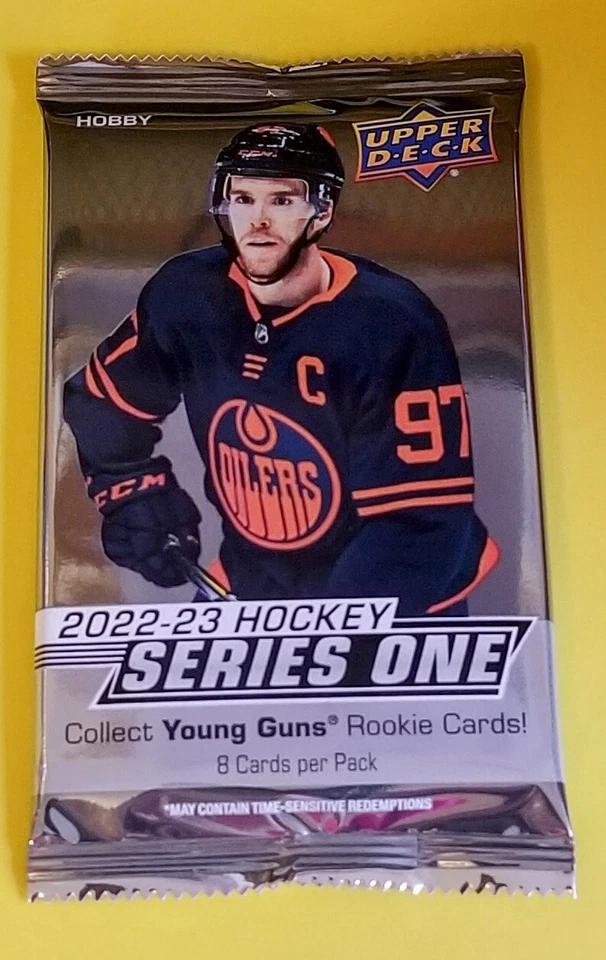 2022-23 Upper Deck Series 1 Hockey Base Card #1-200 Complete Your Set Pick List - Image 1 of 1