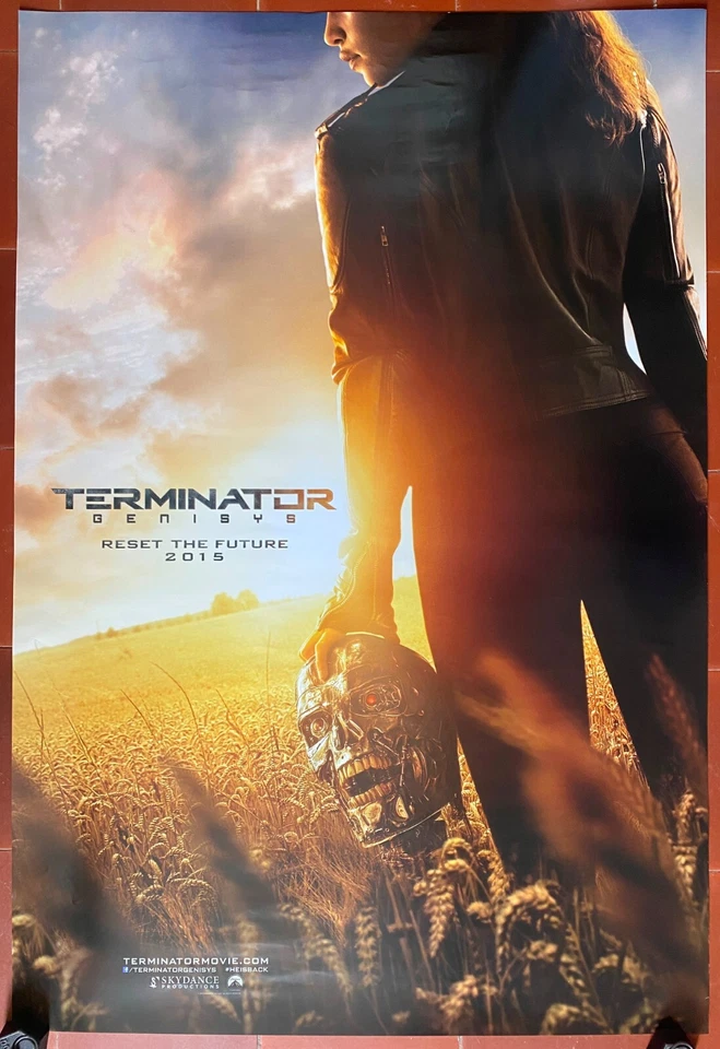 Affiche américaine TERMINATOR GENISYS Alan Taylor ARNOLD SCHWARZENEGGER 69x102cm - Photo 1/1