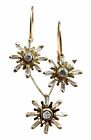 La Traviata 14K Gold And Diamond Earring And Necklace Set: Museum Of Jewelry
