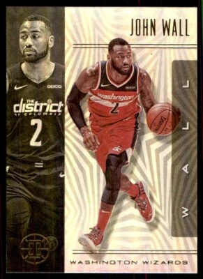 2019-20 Panini Illusions John Wall Washington Wizards #85 - Image 1 of 2
