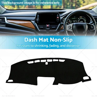 Non-Slip Dash Mat Dashboard Cover Suitable For Honda CRV CR-V RM 2012-2017 Black - image 1 of 4
