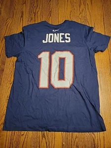 Nike Mac Jones New England PATRIOTS NFL Football Mens Size Large Shirt Top Tee - Picture 1 of 9