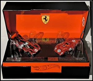Hot Wheels x FERRARI RLC Heritage Collection 2 Car Boxed Set 312P & 499P - Picture 1 of 4