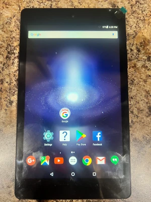 Insignia Flex Tab NS-P08A7100 16GB, Wi-Fi, 8 inch - Black - 8/10 WORKS - Image 1 of 2