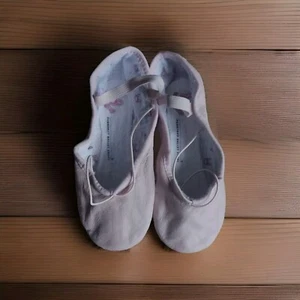BLOCH Ballet Slippers Bunnyhop Pink Leather Dance Shoes Size 12.5D - Picture 1 of 4