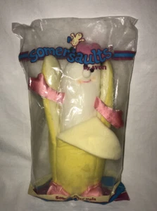 Vintage 1986 AVON Somersaults Pals 11” Tabina Banana Stuffed Fruit Plush - Picture 1 of 6