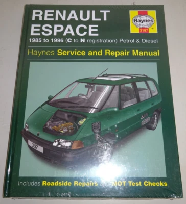 Manual de Reparaciones Renault Espace I+II (Tipos J11+J63 ), Año de Fabricación - Imagen 1 de 2