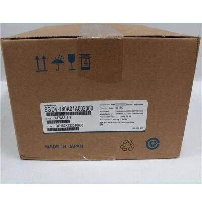 SGDV-180A01A002000 1PCS NEW Yaskawa Servo Drive SGDV-180A01A002000 - Image 1 of 2
