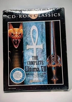 The Complete Ultima VII 7 - Sealed New in Box NIB - Big Box PC Game 1994 CD-ROM - Image 1 of 4