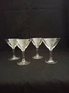 Vintage Noritake Sasaki Kristall, Sherry/Sherbet/Schnaps Cocktail Gläser, 4er Set - Bild 1 von 5