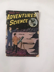 Cómic raro de Gilbert Toys Present Adventures in Science 1958 - Imagen 1 de 3