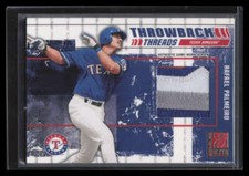 2003 Donruss Elite Throwback Threads Prime 42 Rafael Palmeiro Patch 12/25