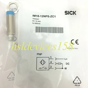 1 PZ SICK IM18-08BPS-ZC1 Interruttore di prossimità, PNP Nuovissimo - Foto 1 di 1