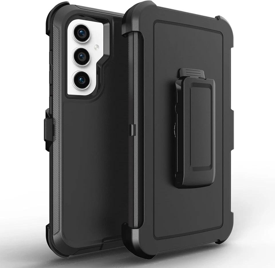 AICASE For Samsung Galaxy S23 FE 5G Case Shockproof with Belt Clip Heavy Duty Cover