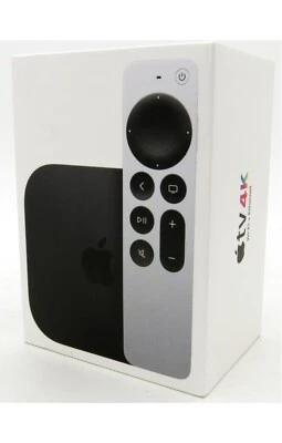 Apple TV 4K 3rd Gen. 128GB Media Streamer Wi-Fi + Ethernet MN893LL/A - Very Good - Image 1 of 4