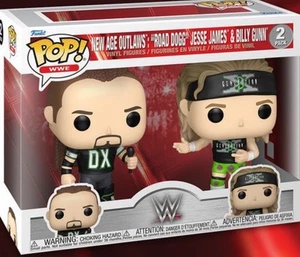 WWE New Age Outlaws Road Dogg & Billy Gunn 2 Pack Funko Pop! - Picture 1 of 1