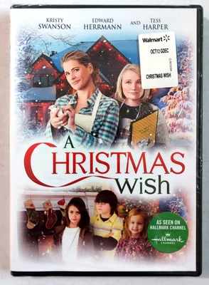 New! A Christmas Wish DVD 2011 Kristy Swanson Hallmark Channel SEALED! - Image 1 of 2