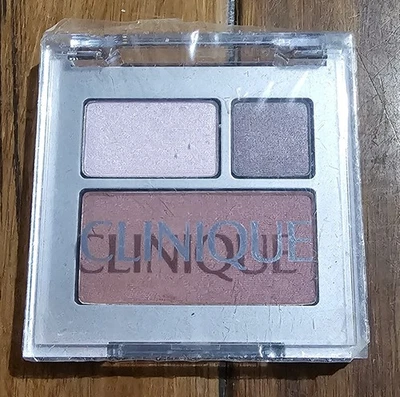 Clinique All About Eye Shadow Duo Rock Violet Angel Eyes Smoldering Plum Blush - Image 1 of 4