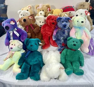 Vintage Ty Beanie Buddies Bär 19 Stück - Bild 1 von 11