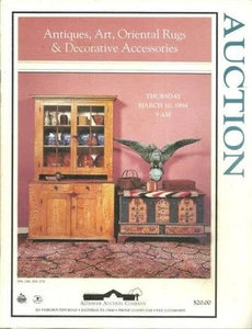 Alderfer Auction Catalog Antiques Art Rugs Decorative 1994 Prices Realized - Picture 1 of 1