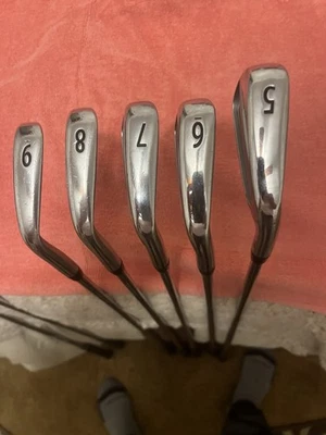 Titleist 718 AP2 Iron Set 5-PW Steel Regular Right +1/2" Plus 48* T-200 Wedge - Image 1 of 4